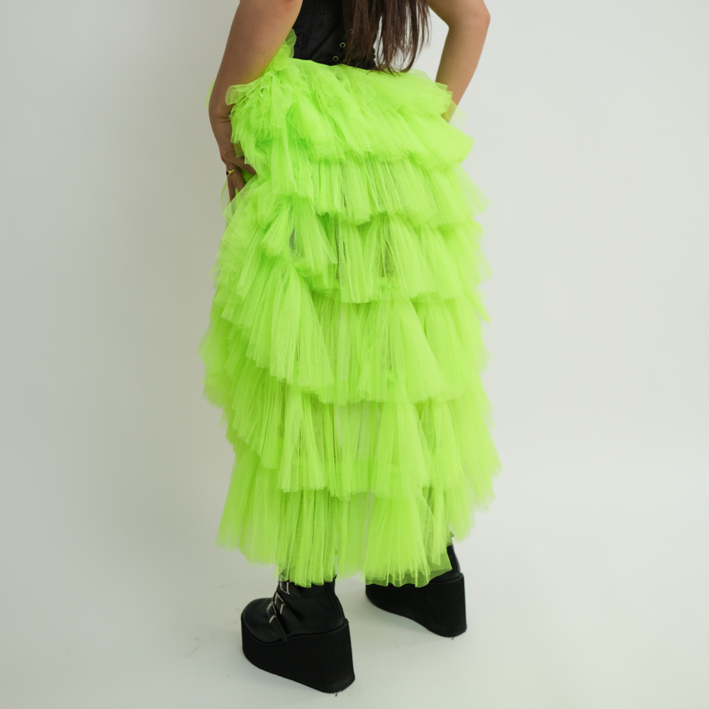 חצאית טול דרמטית- 85 ס"מ