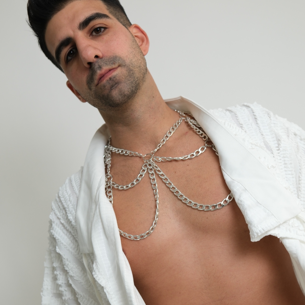 Body Chain Edge- שרשרת גוף לגבר